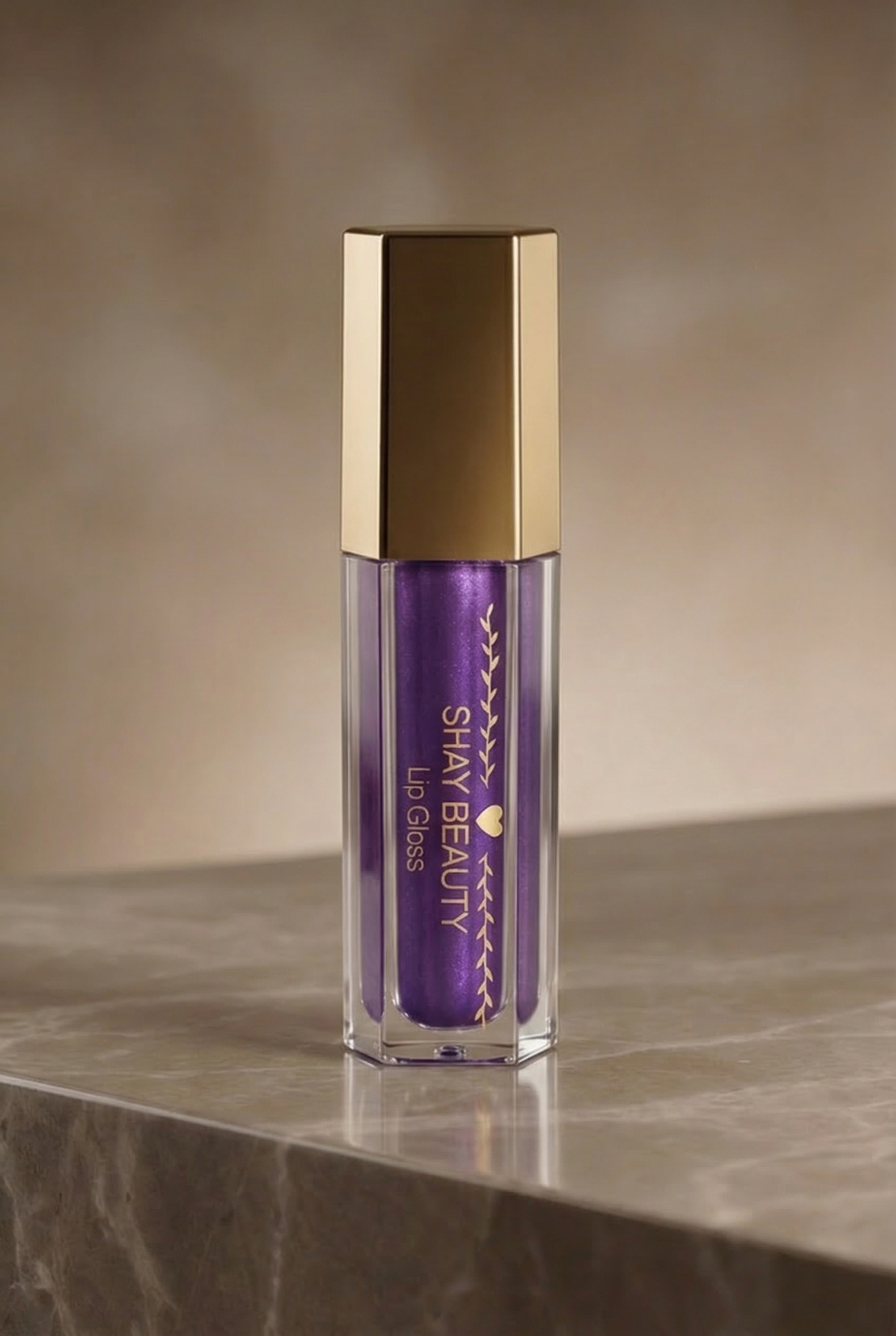 Organic Lip Gloss — Sugar Plum
